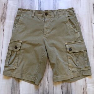 American Eagle Outfitters Men's Classic Active Flex Cargo Shorts — Tan